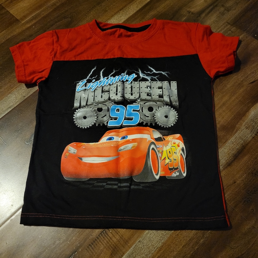 4T Lightning McQueen tshirt